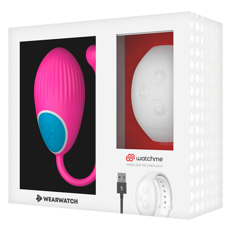WEARWATCH - TECNOLOGIA WATCHME TELECOMANDO UOVO FUCSIA / NIVEO - immagine 6