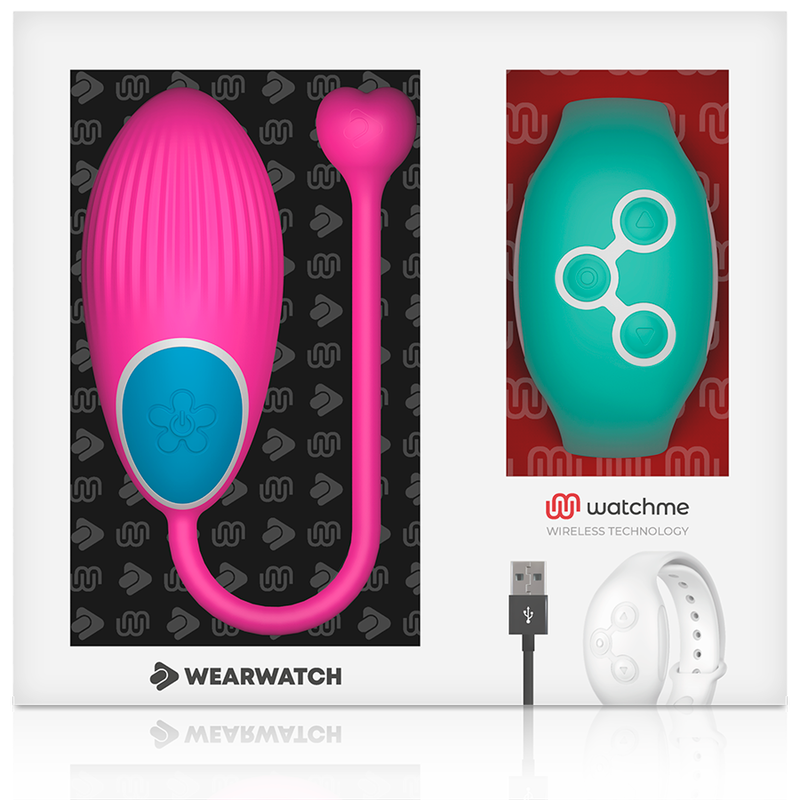 WEARWATCH - TECNOLOGIA WATCHME TELECOMANDO UOVO FUCSIA / ACQUA DI MARE - immagine 4