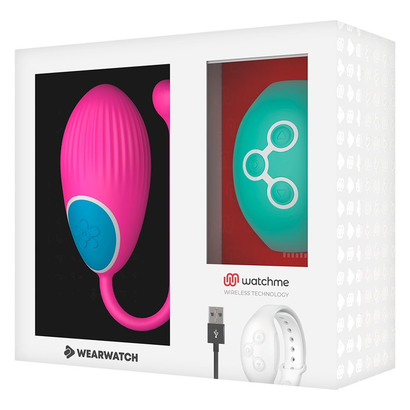 WEARWATCH - TECNOLOGIA WATCHME TELECOMANDO UOVO FUCSIA / ACQUA DI MARE - immagine 3