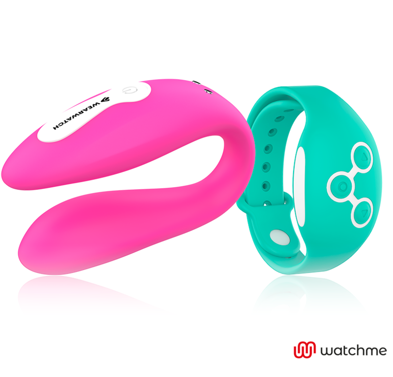 WEARWATCH - VIBRATORE WATCHME A DOPPIA TECNOLOGIA FUCSIA / ACQUA DI MARE - immagine 6