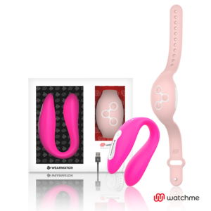 WEARWATCH – VIBRATORE WATCHME DOPPIA TECNOLOGIA FUCSIA / ROSA
