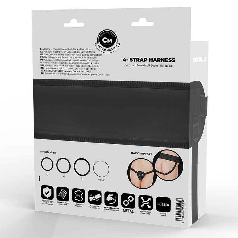 COCK MILLER - IMBRACATURA E ANELLI REGOLABILI - immagine 7