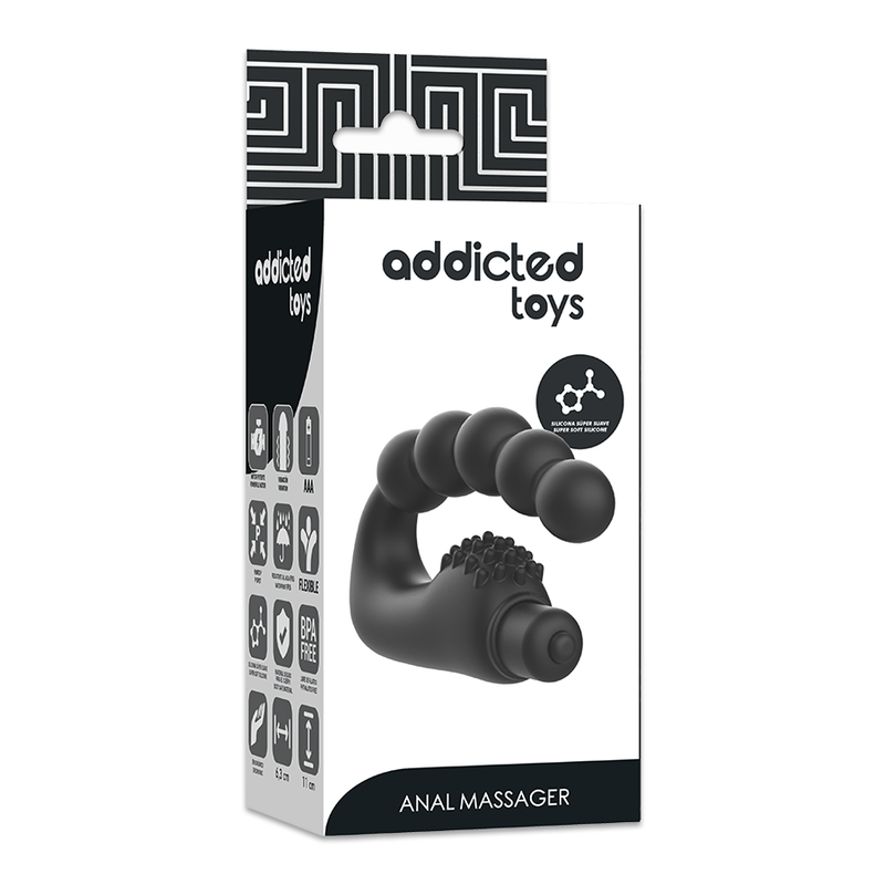 ADDICTED TOYS - MASSAGGIATORE ANALE PROSTATICO CON VIBRAZIONE - immagine 3