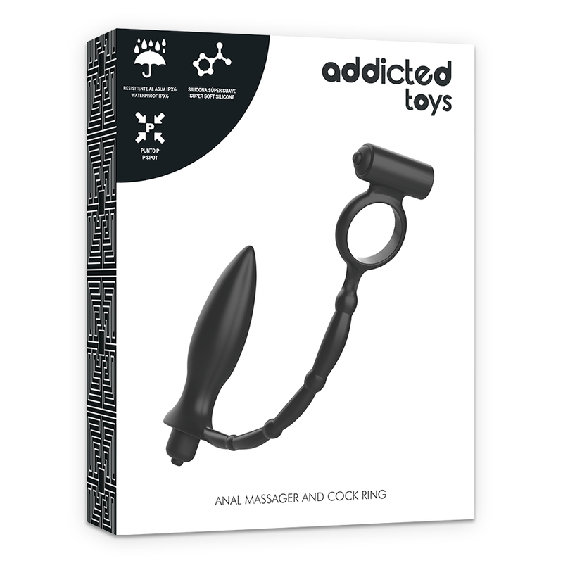 ADDICTED TOYS - PLUG ANALE CON ANELLO VIBRANTE - immagine 7