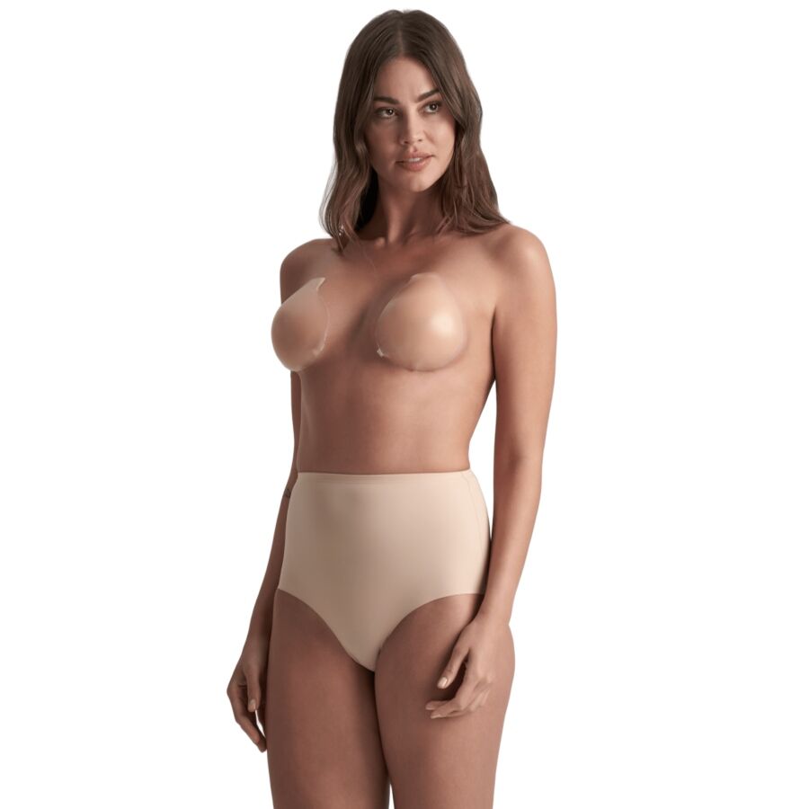 BYE-BRA - COPAS DE SILICONA BEIGE COPA - immagine 2