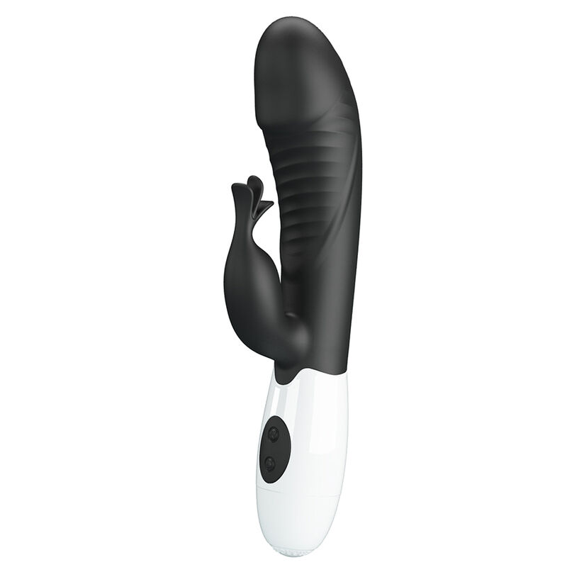 PRETTY LOVE - VIBRATORE A CONIGLIO RASMUSSEN 30 FUNZIONI NERO - immagine 2