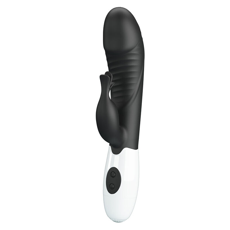 PRETTY LOVE - VIBRATORE A CONIGLIO RASMUSSEN 30 FUNZIONI NERO - immagine 3