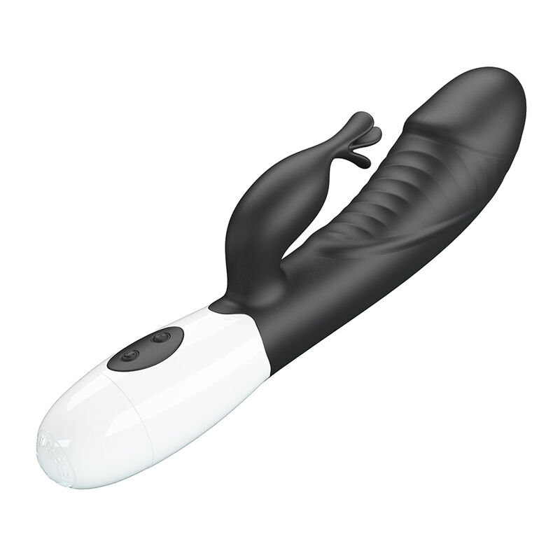 PRETTY LOVE - VIBRATORE A CONIGLIO RASMUSSEN 30 FUNZIONI NERO - immagine 6