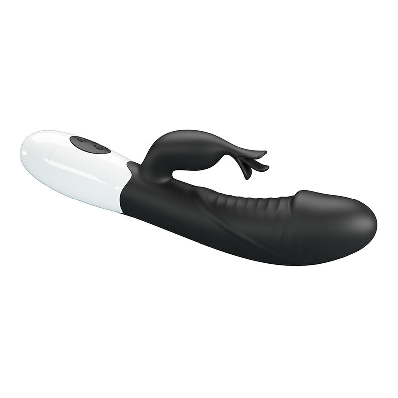 PRETTY LOVE - VIBRATORE A CONIGLIO RASMUSSEN 30 FUNZIONI NERO - immagine 7