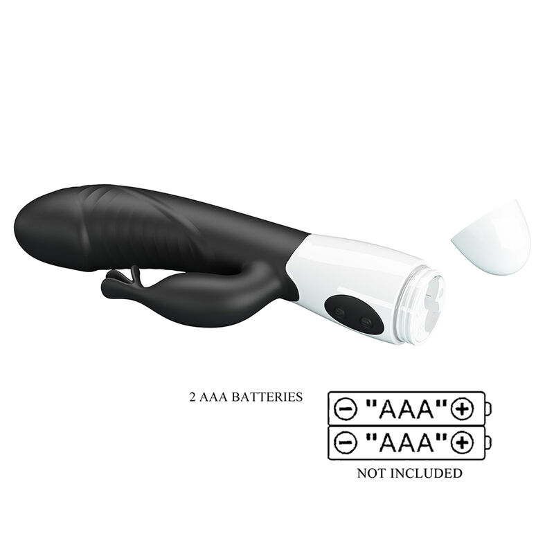 PRETTY LOVE - VIBRATORE A CONIGLIO RASMUSSEN 30 FUNZIONI NERO - immagine 10