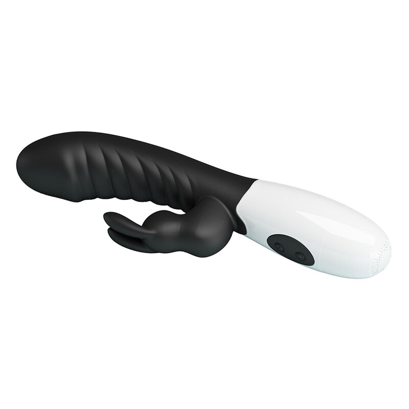 PRETTY LOVE - VIBRATORE A CONIGLIO NAUGHTY BUNNY CON 30 FUNZIONI NERO - immagine 4