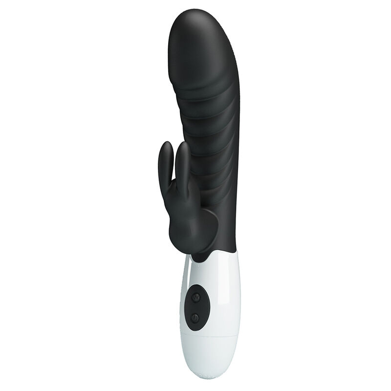 PRETTY LOVE - VIBRATORE A CONIGLIO NAUGHTY BUNNY CON 30 FUNZIONI NERO - immagine 6