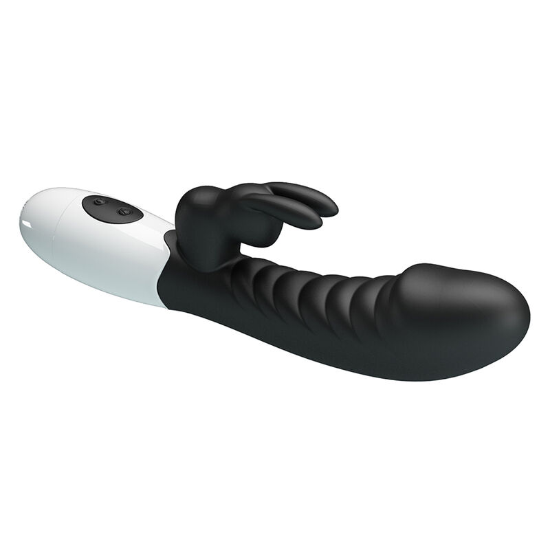 PRETTY LOVE - VIBRATORE A CONIGLIO NAUGHTY BUNNY CON 30 FUNZIONI NERO - immagine 9