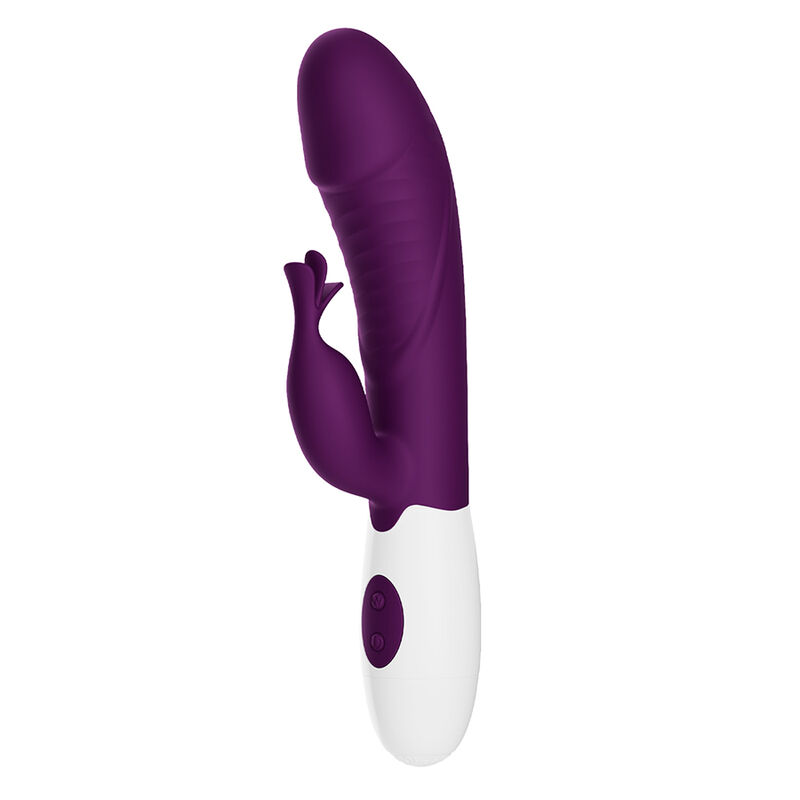 PRETTY LOVE - VIBRATORE A CONIGLIO ROGUE MUSE 30 FUNZIONI VIOLA - immagine 2