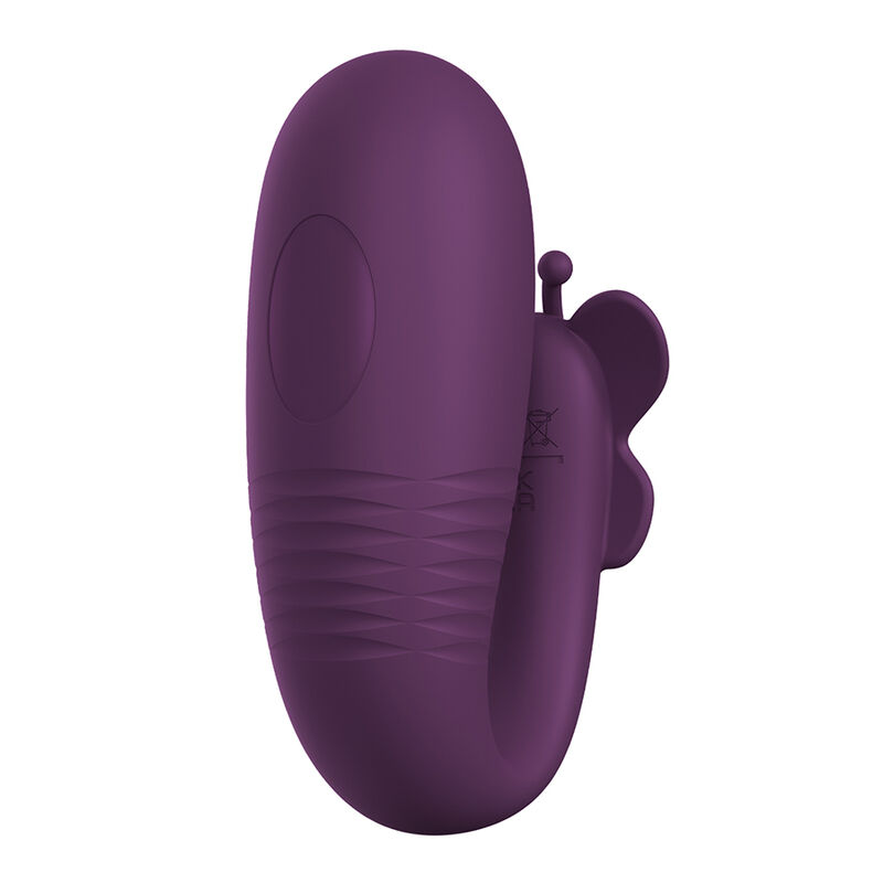 PRETTY LOVE - VIBRATORE A UOVO KLAY CON SPINTA, CONTROLLO TRAMITE APP, VIOLA - immagine 4