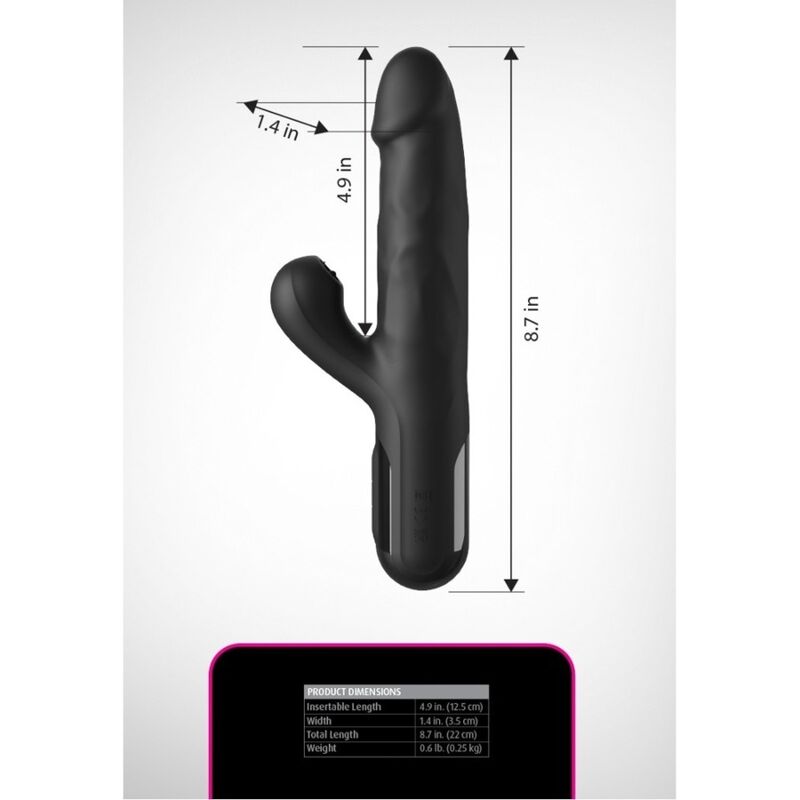 FETISH FANTASY SERIES - VIBRATORE A RAGAZZE IN SILICONE SONIX, NERO - immagine 5