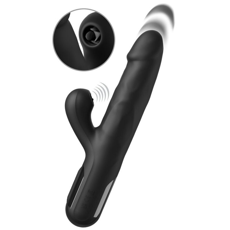 FETISH FANTASY SERIES - VIBRATORE A RAGAZZE IN SILICONE SONIX, NERO - immagine 6