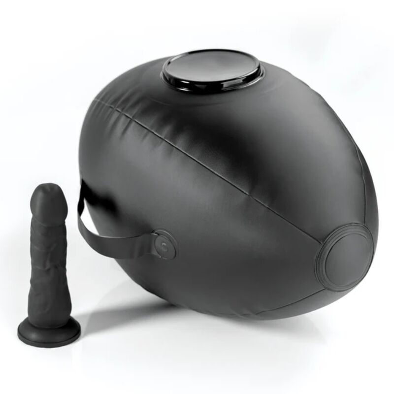 FETISH FANTASY SERIES - BODY DOCK SFERA DELL'AMORE GONFIABILE CON DILDO NERO 41,9 CM - immagine 5