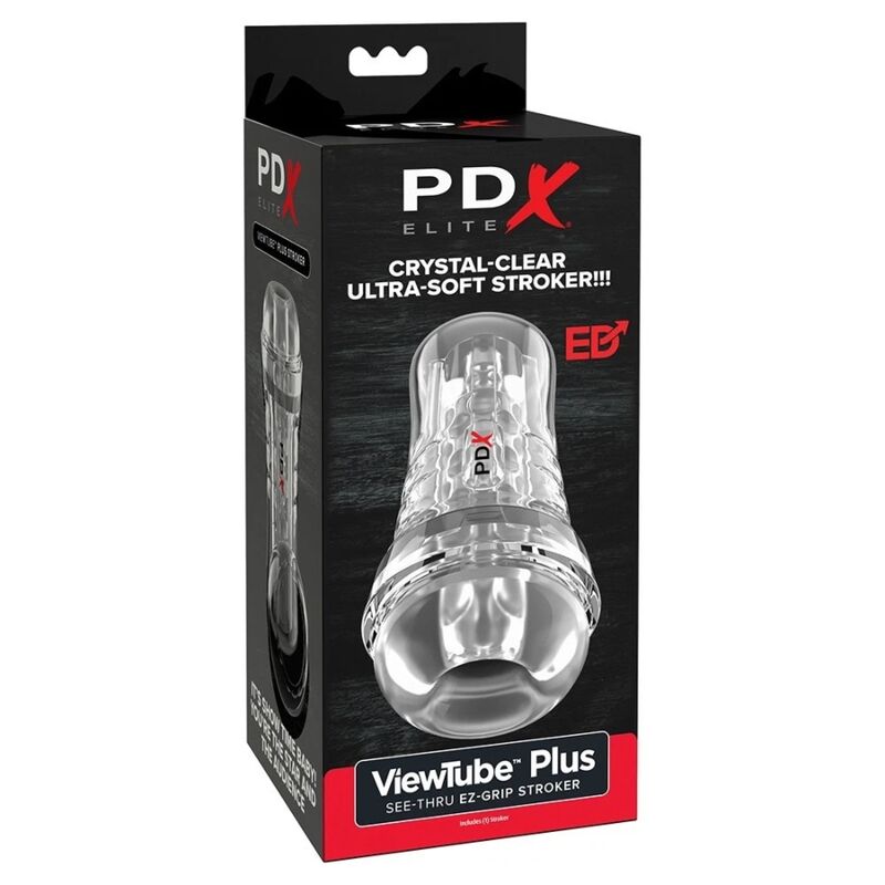 PDX ELITE - VIEWTUBE PLUS TRASPARENTE CON IMPUGNATURA EZ-GRIP, 21 CM - immagine 3