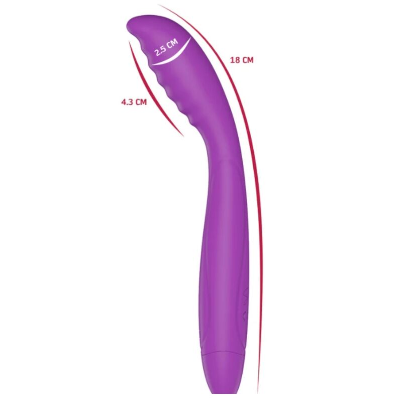 SHE.E.O - VIBRATORE VIOLA PER LA STIMOLAZIONE DEL PUNTO G - immagine 2