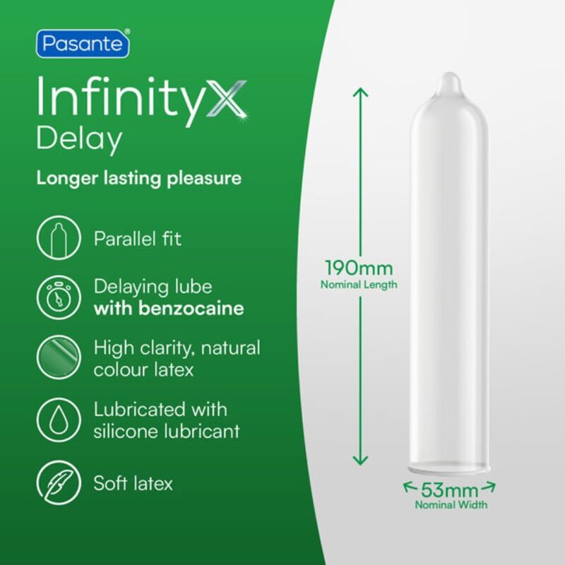 PASANTE - PRESERVATIVI RIBBED PASSION SCATOLA 144 UNITÀ - immagine 4