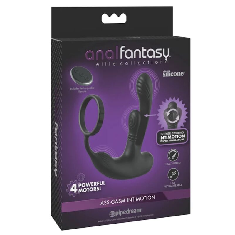 ANAL FANTASY ELITE - STIMOLATORE ANALE E PERINEALE RICARICABILE PER INTIMO DELL'AGAMES ANALE - immagine 2