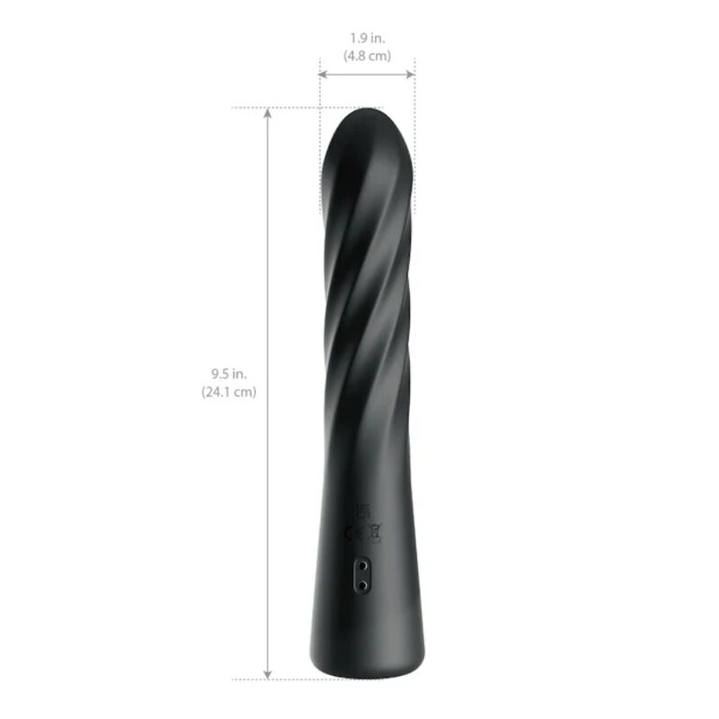 ANAL FANTASY ELITE - TWIST ECSTASY STIMOLATORE ANALE ROTANTE RICARICABILE - immagine 2