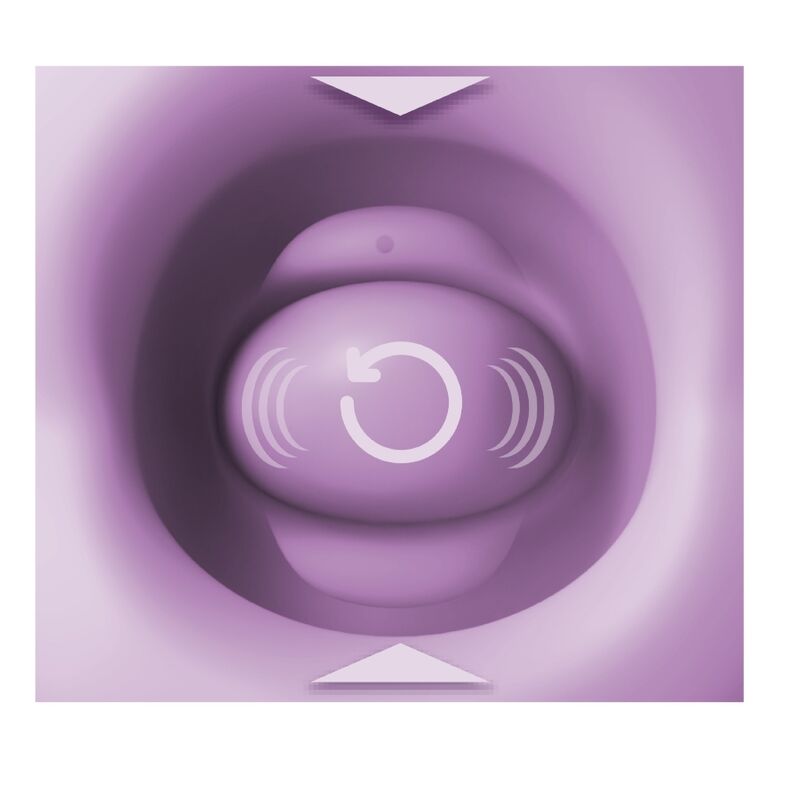 FANTASY FOR HER - LUSH KISS PELUCHE VIOLA STIMOLATORE CLITORIDEO A SUZIONE E LECCHIO - immagine 3