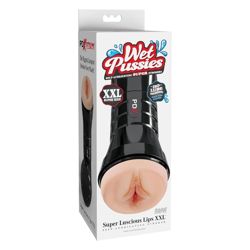 PDX EXTREME - PUSSIES BAGNATE LABBRA SUPER LUSSUOSE XXL MASTURBATORE LEGGERO - immagine 5