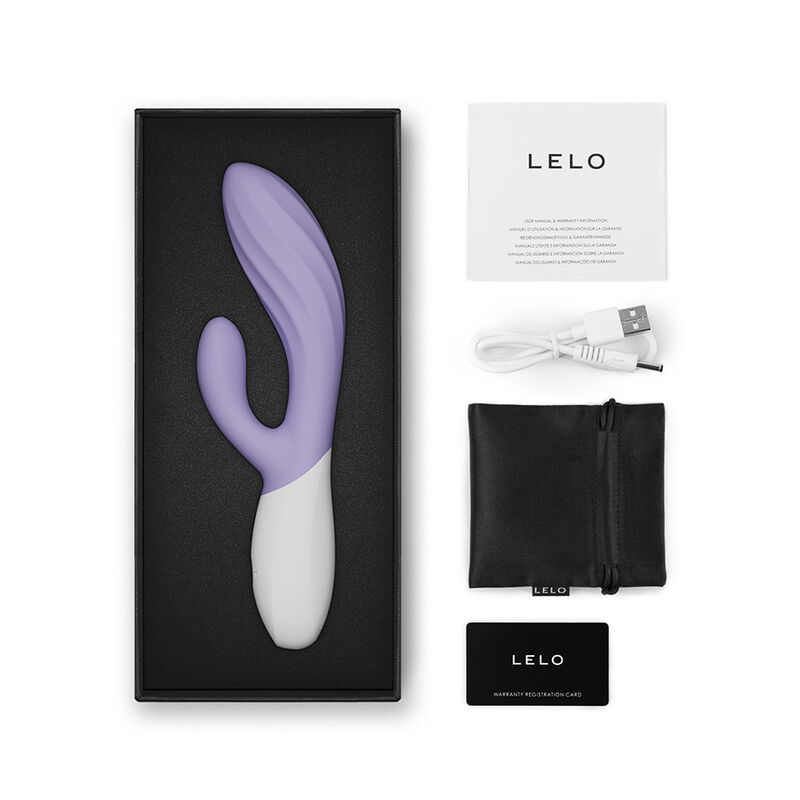 LELO - INA TWIST VIBRADOR RABBIT PUNTO G Y CLÍTORIS LAVANDA - immagine 9