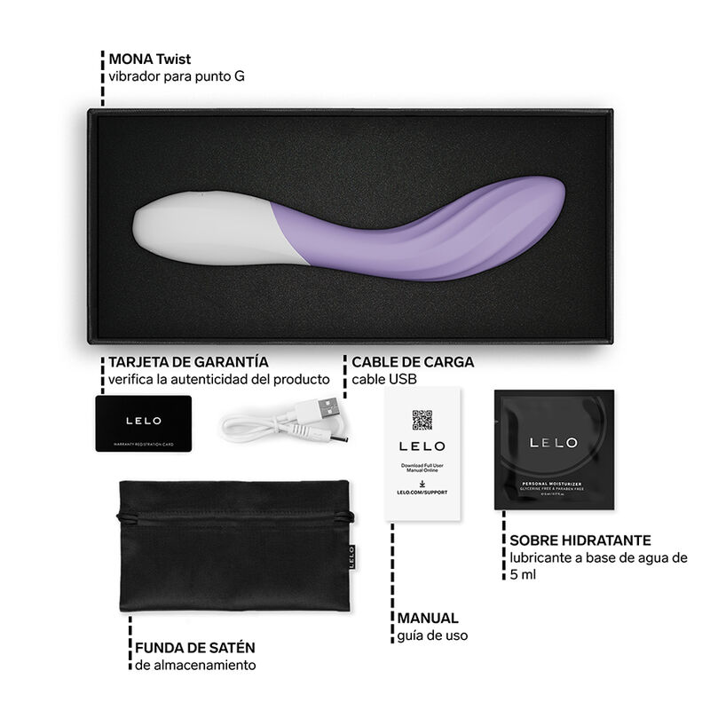 LELO - INA VIBRATORE A SPINTA RABBIT VIOLA - immagine 7