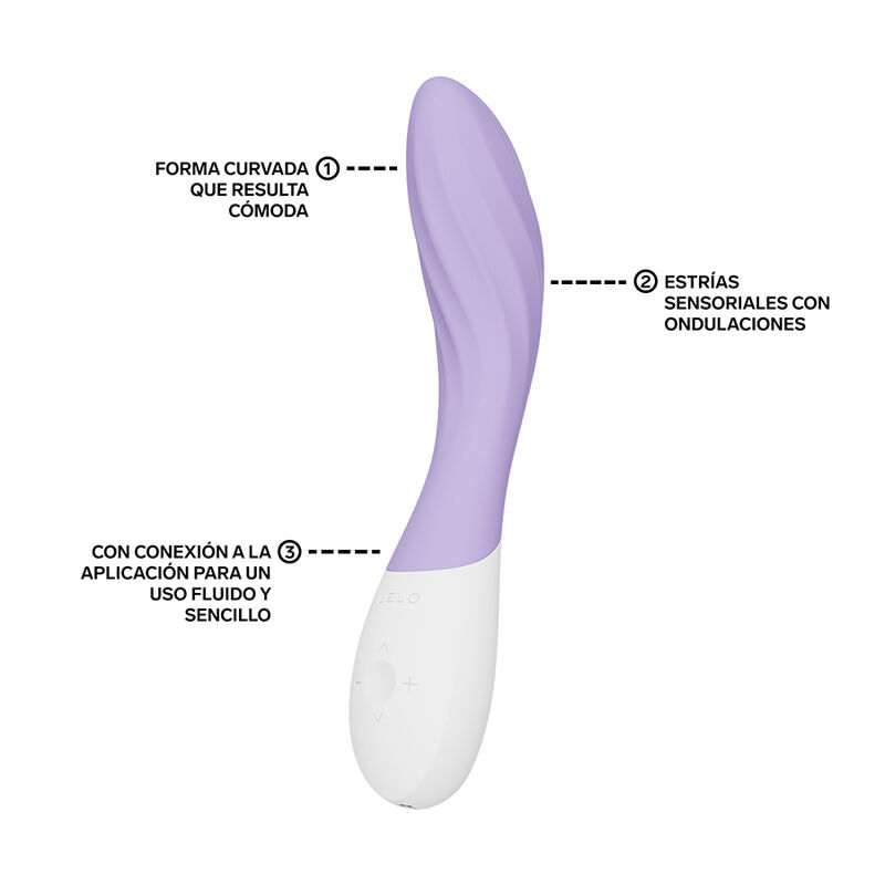 LELO - INA VIBRATORE A SPINTA RABBIT VIOLA - immagine 2