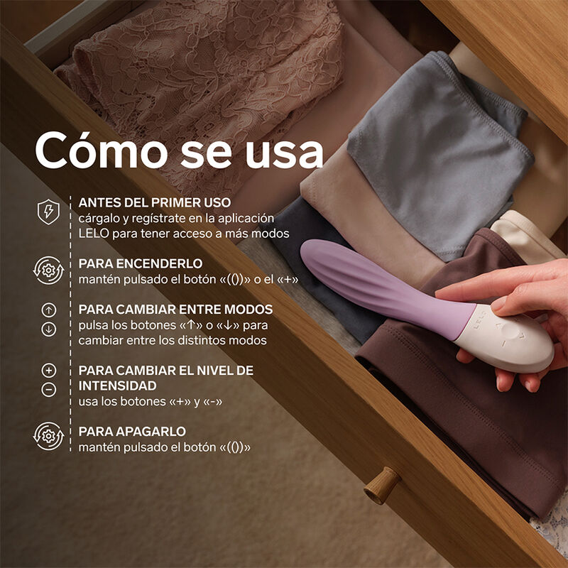 LELO - INA VIBRATORE A SPINTA RABBIT VIOLA - immagine 8